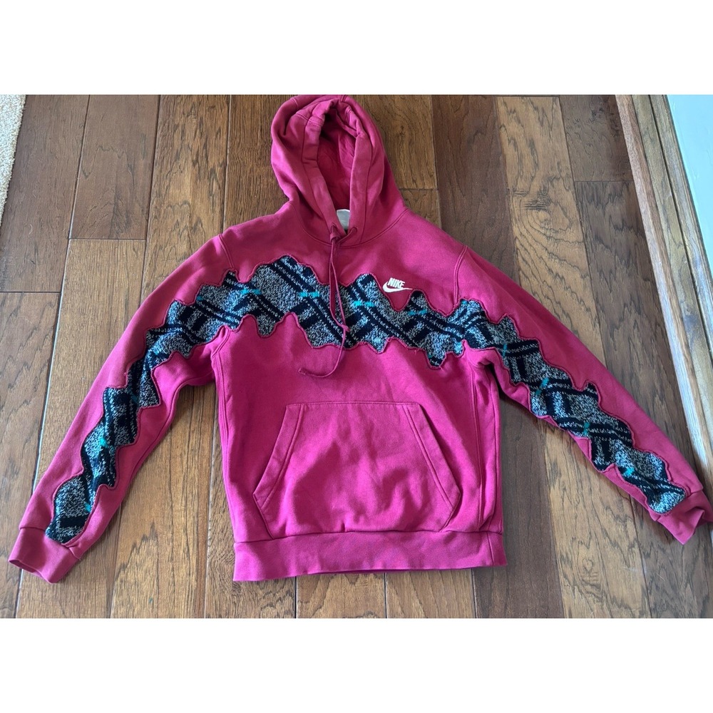 UPCYCLED Nike Hoodie Sweater Size XS